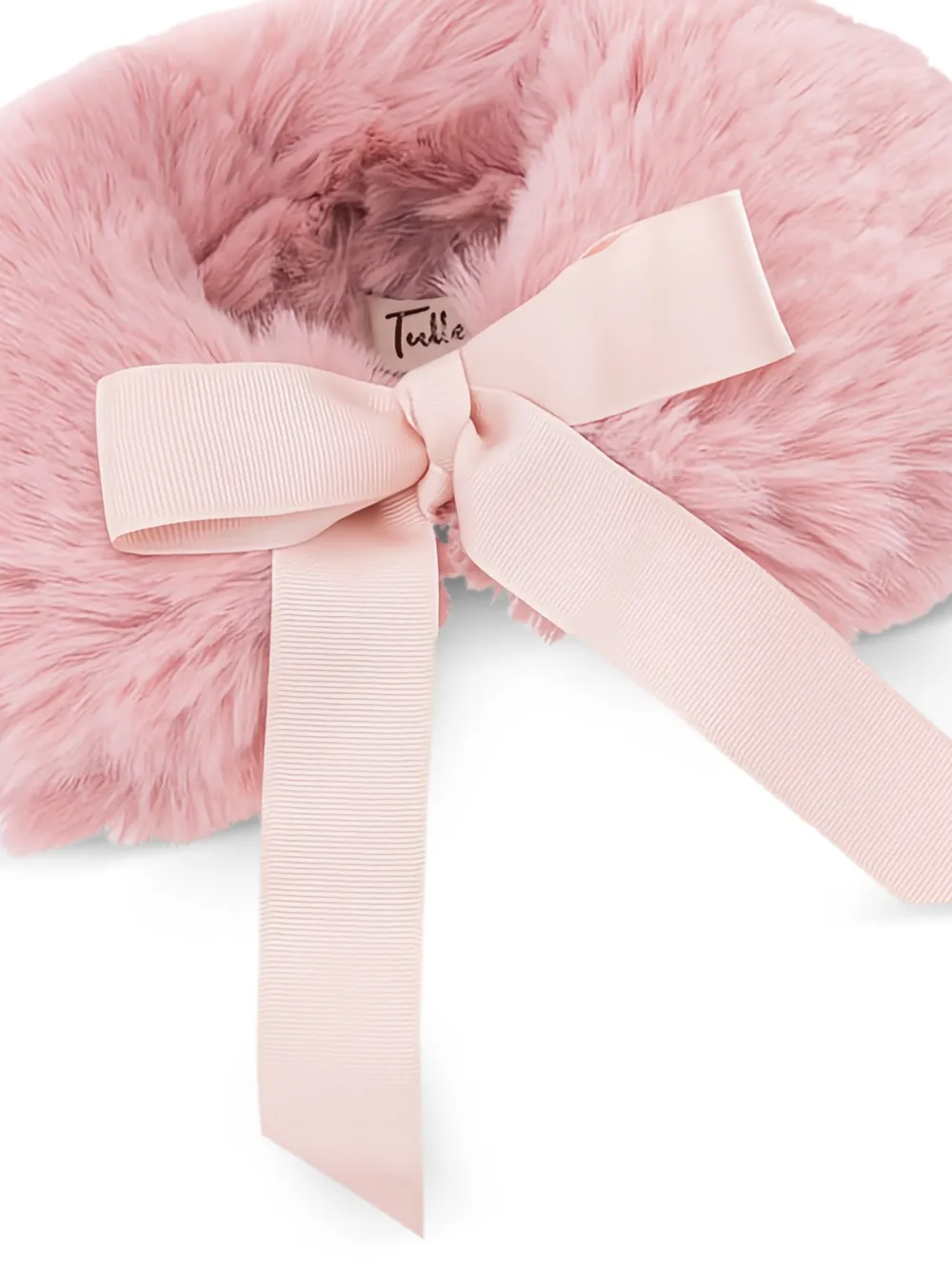 Tulleen Bow Stole - Pink 