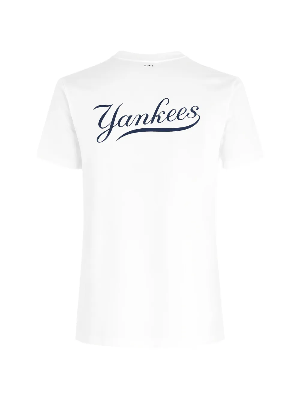 Sporty & Rich Yankees Curve T-shirt Wit