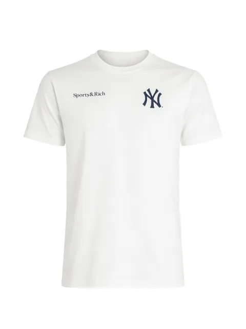 Sporty & Rich Yankees Curve T-shirt