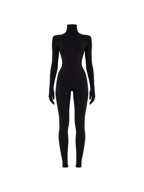 Norma Kamali turtleneck long-sleeved jumpsuit