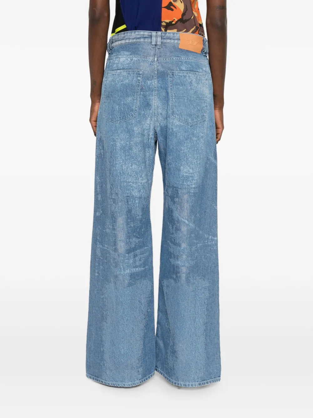 Diesel 1996 D-Sire ruimvallende jeans Blauw