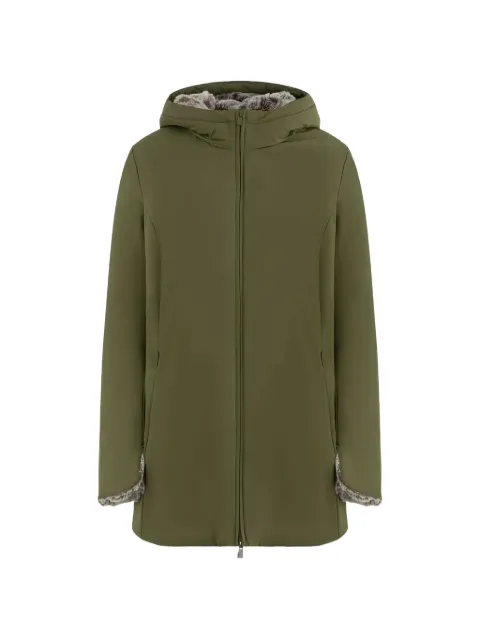 SUNS faux-fur hooded coat