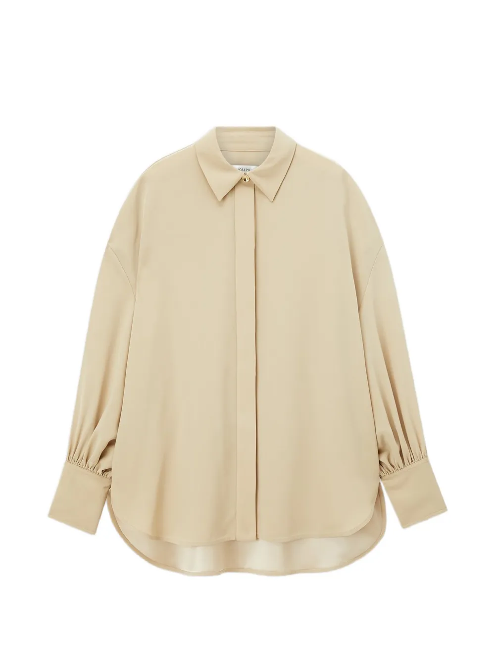 JOSEPH Camilia relaxed-fit shirt - Toni neutri