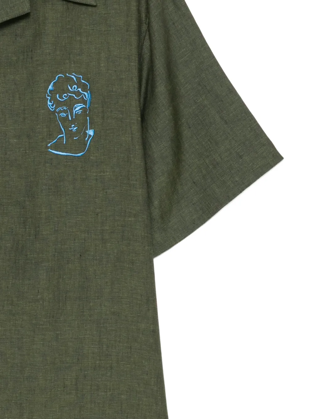  Chateau Orlando Logo-embroidered Shirt - Green 