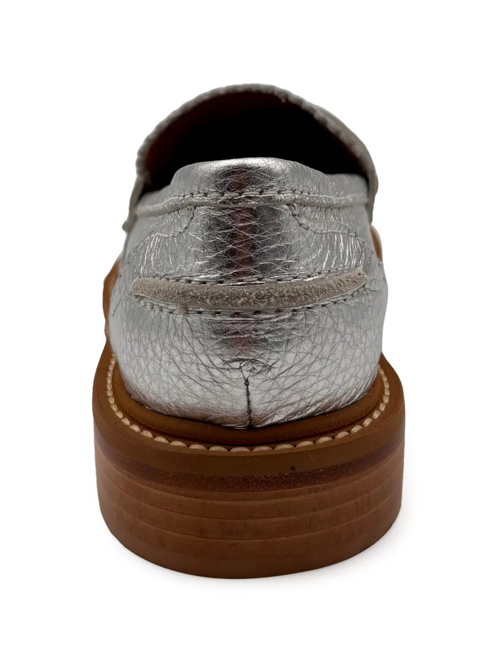 GUGLIELMO ROTTA Gewelfde loafers Grijs