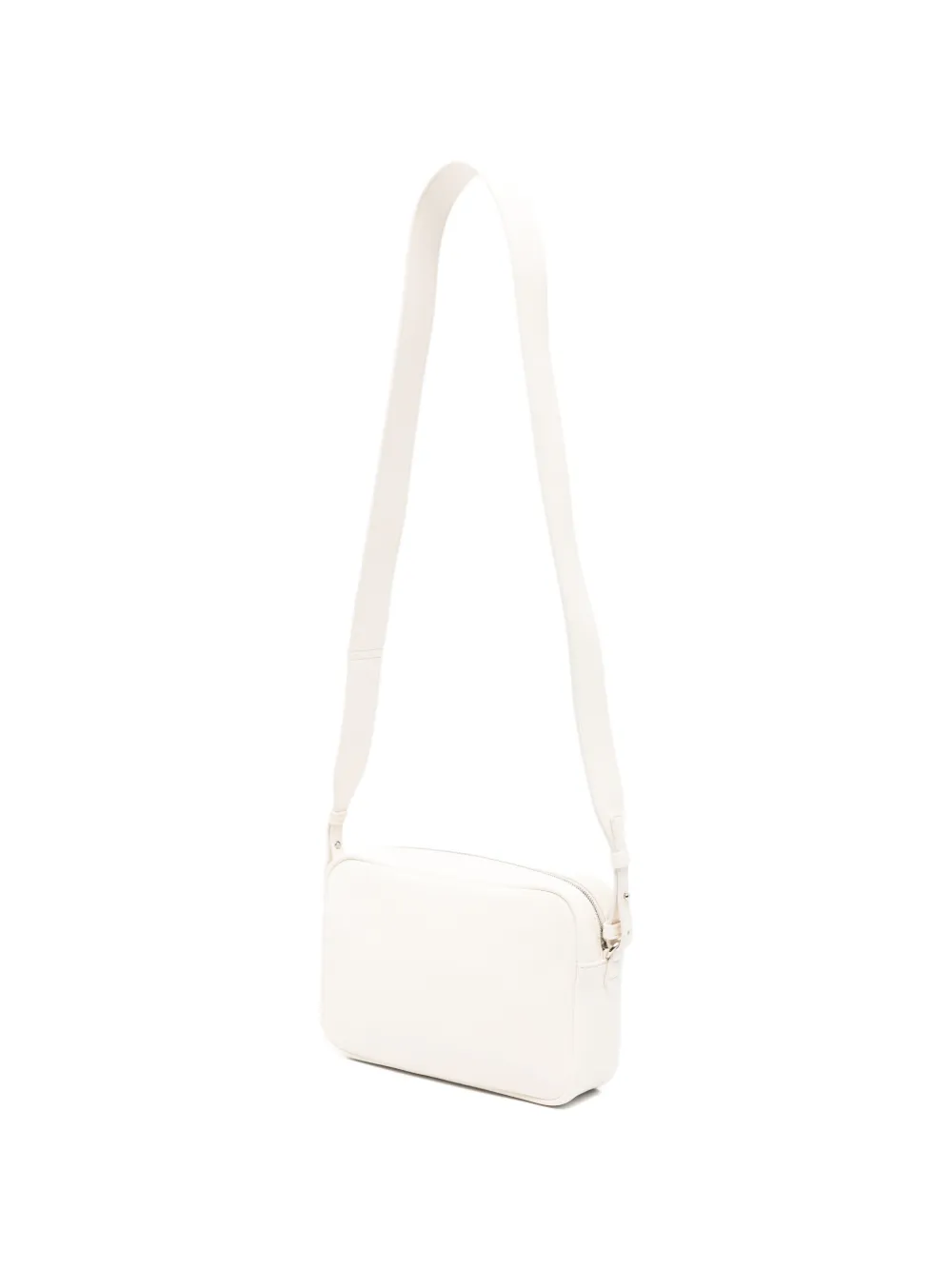 Emporio Armani Leren crossbodytas Beige