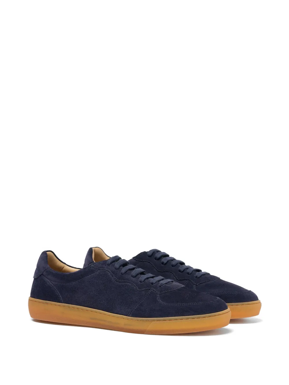 Scarosso Aureliano suède sneakers Blauw