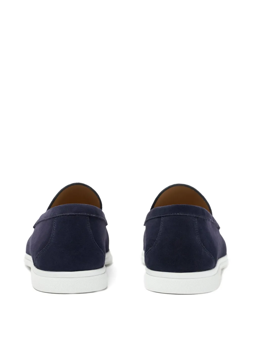 Scarosso Ludovico suède loafers Blauw