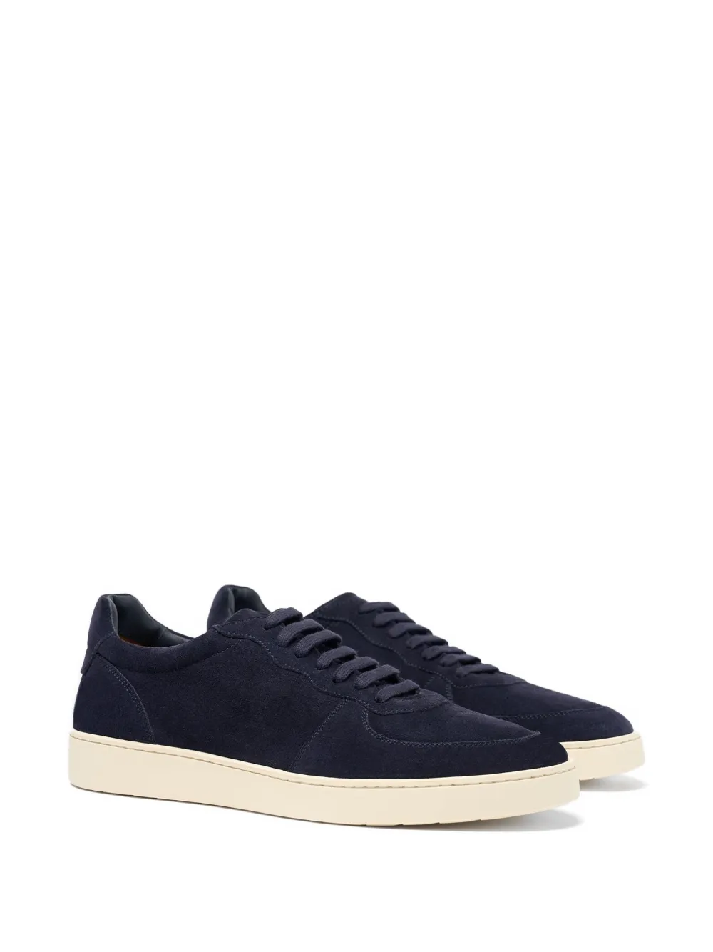 Scarosso Agostino suède sneakers Blauw