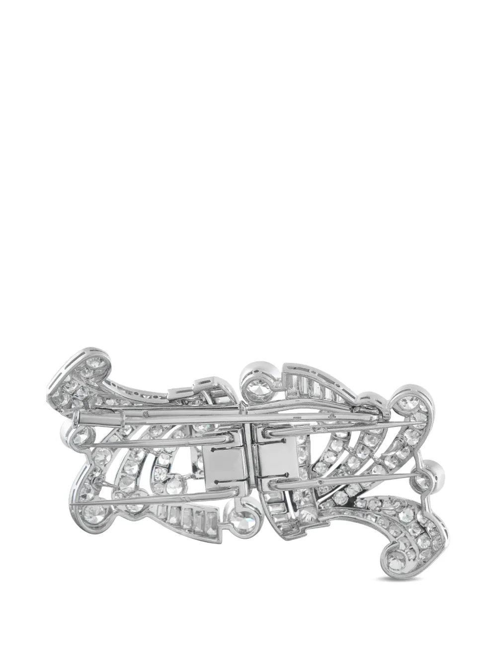 French Diamond Embellished Brooch