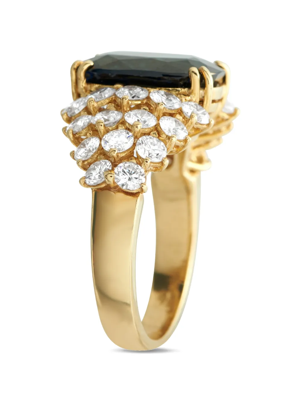 Diamond And Sapphire Embellished Ring