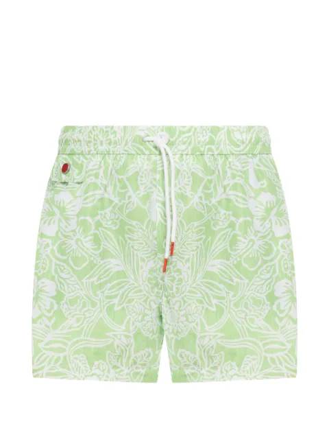 Kiton floral swim shorts