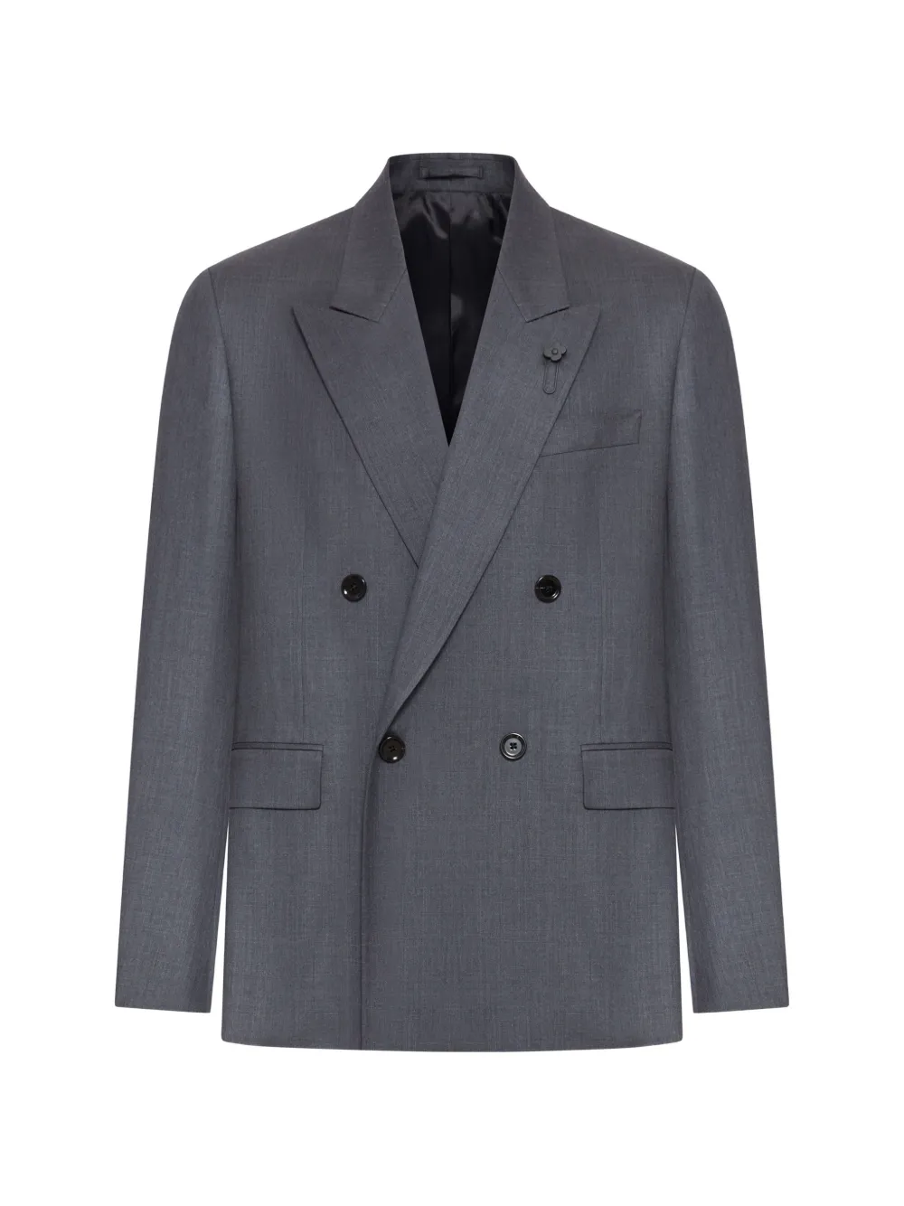 Lardini double-breasted blazer - Grigio