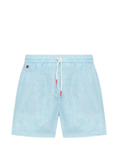Kiton drawstring swim shorts
