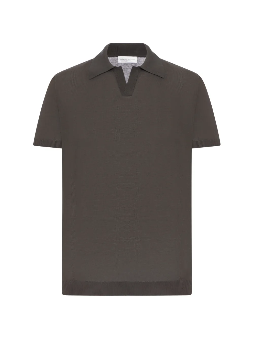 Roberto Collina V-neck T-shirt - Marrone