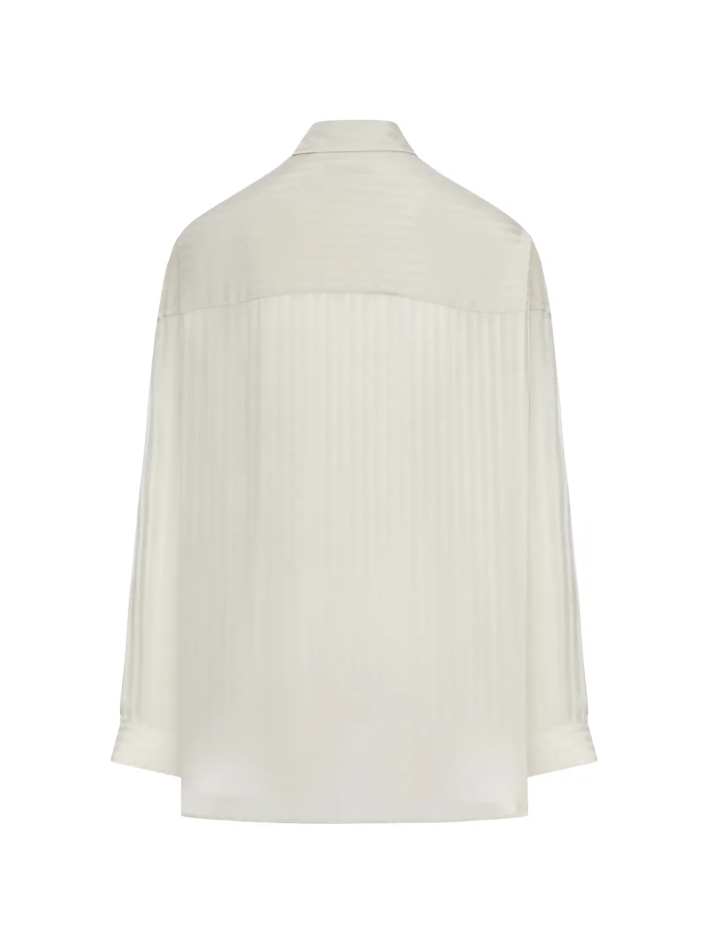  Balenciaga Striped Pocket Shirt - Neutrals 