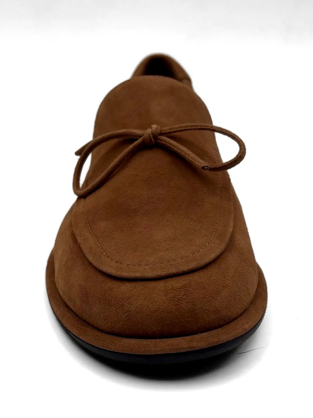 Pomme D´Or Loafers met strikdetail Bruin