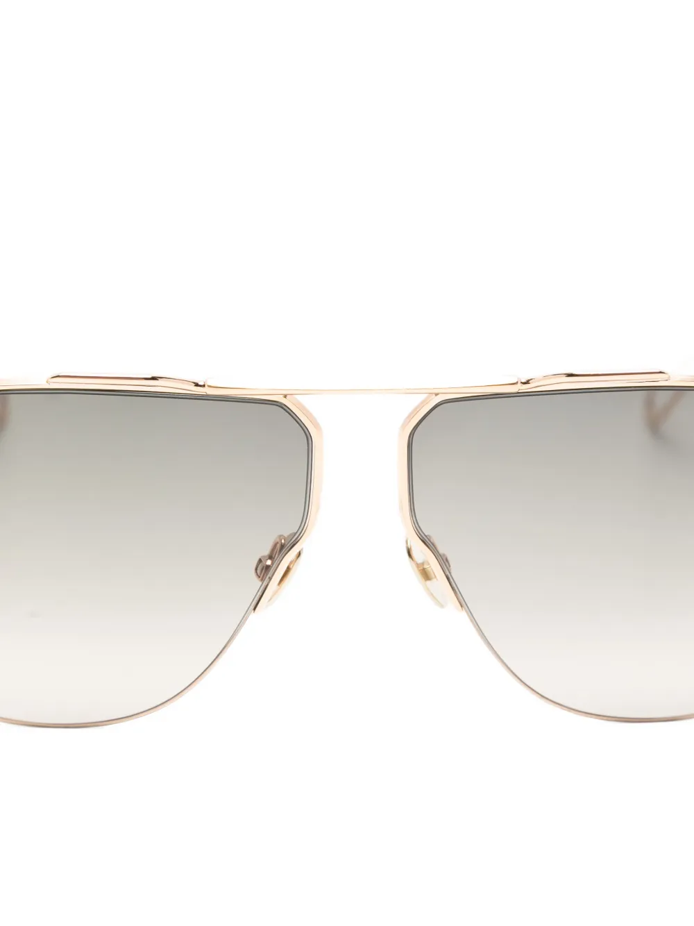  Ahlem Laplace Pilot-frame Sunglasses - Gold 