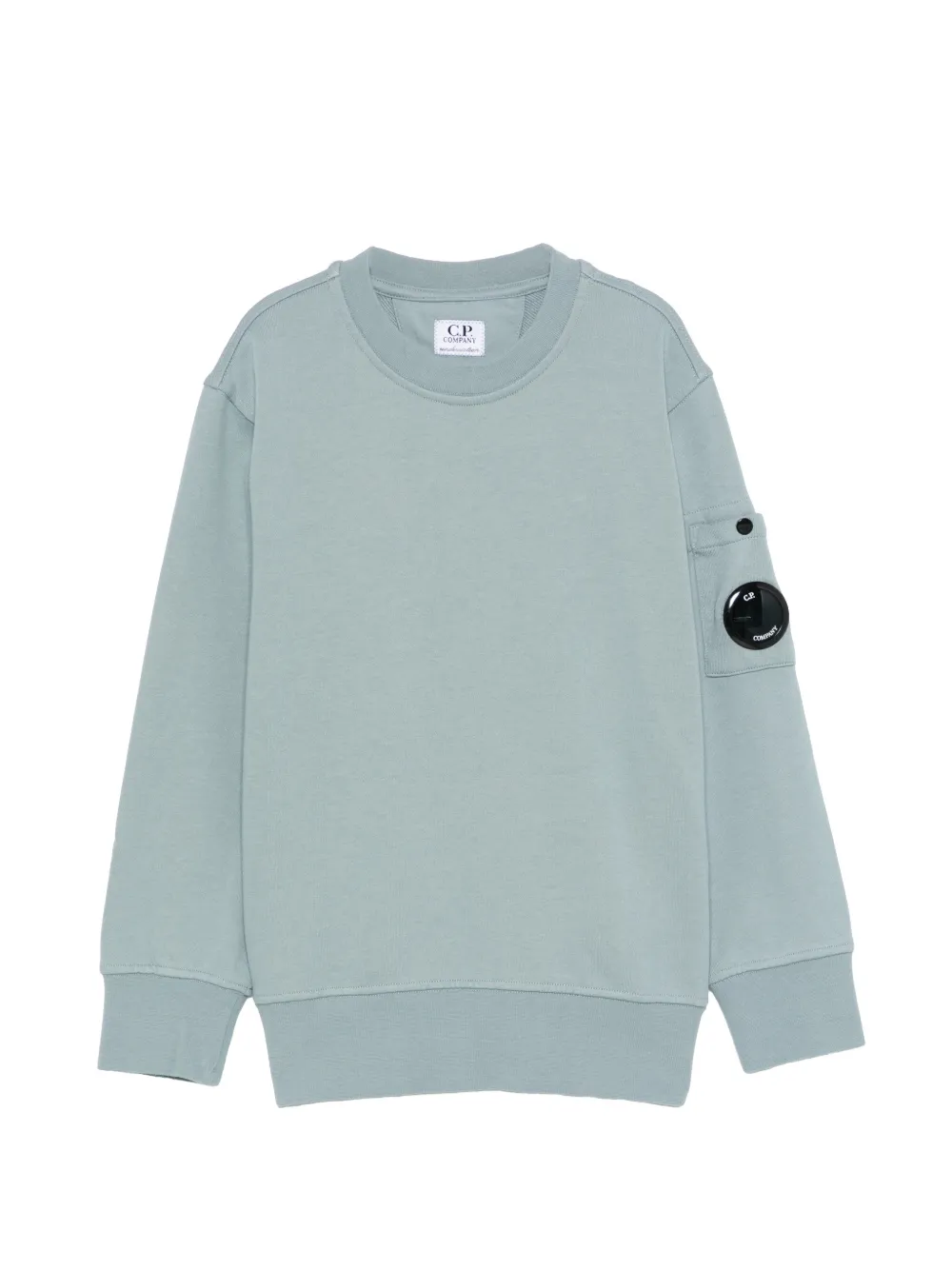 C.P. Company Kids patch-pocket sweatshirt - Blu