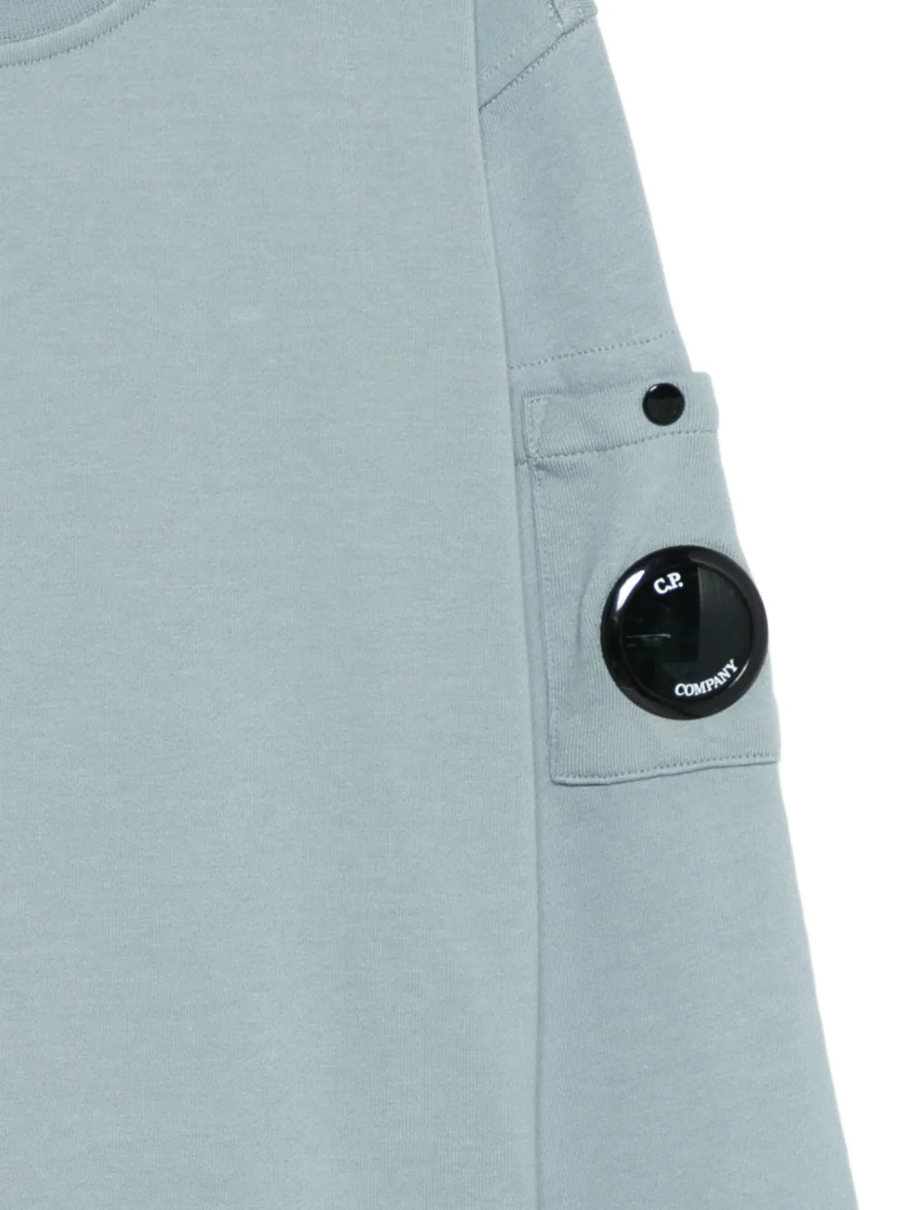 C.P. Company Kids Sweater met opgestikte zak Blauw