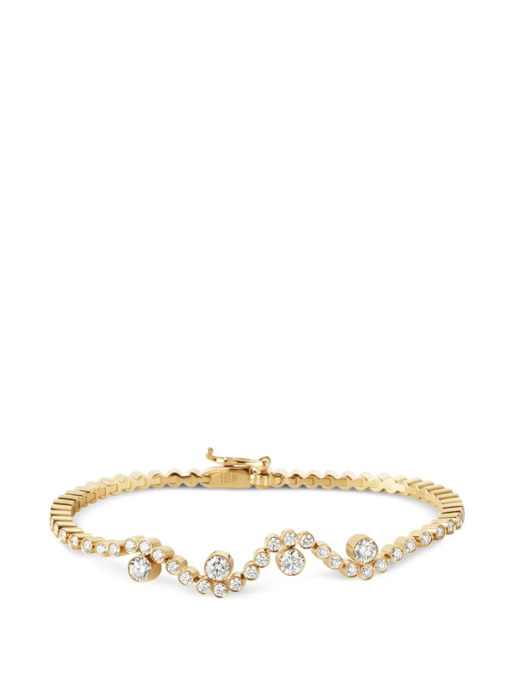 Sophie Bille Brahe Bracciale Ocean Etoile con diamanti - Oro