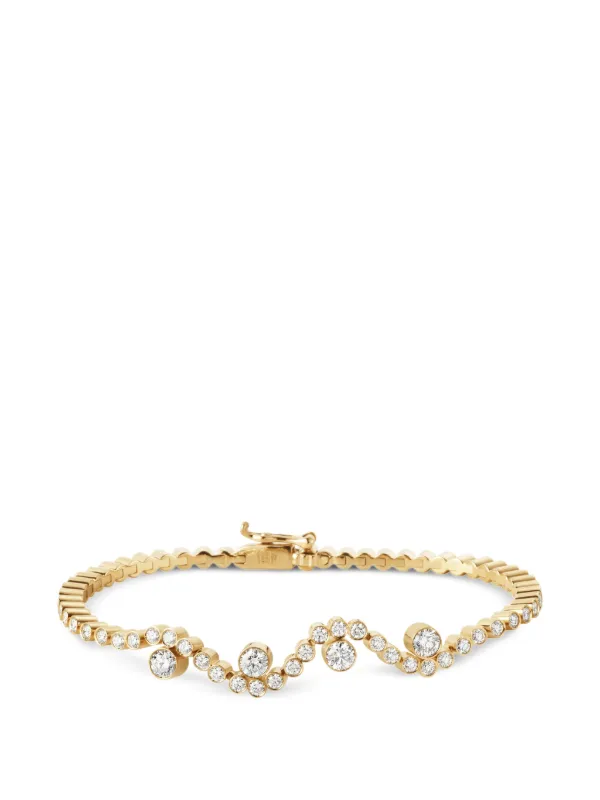 Sophie Bille Brahe Ocean Etoile Diamond Bracelet in Gold