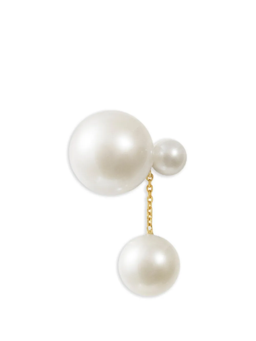 Sophie Bille Brahe Orecchino Stella Perle - Oro