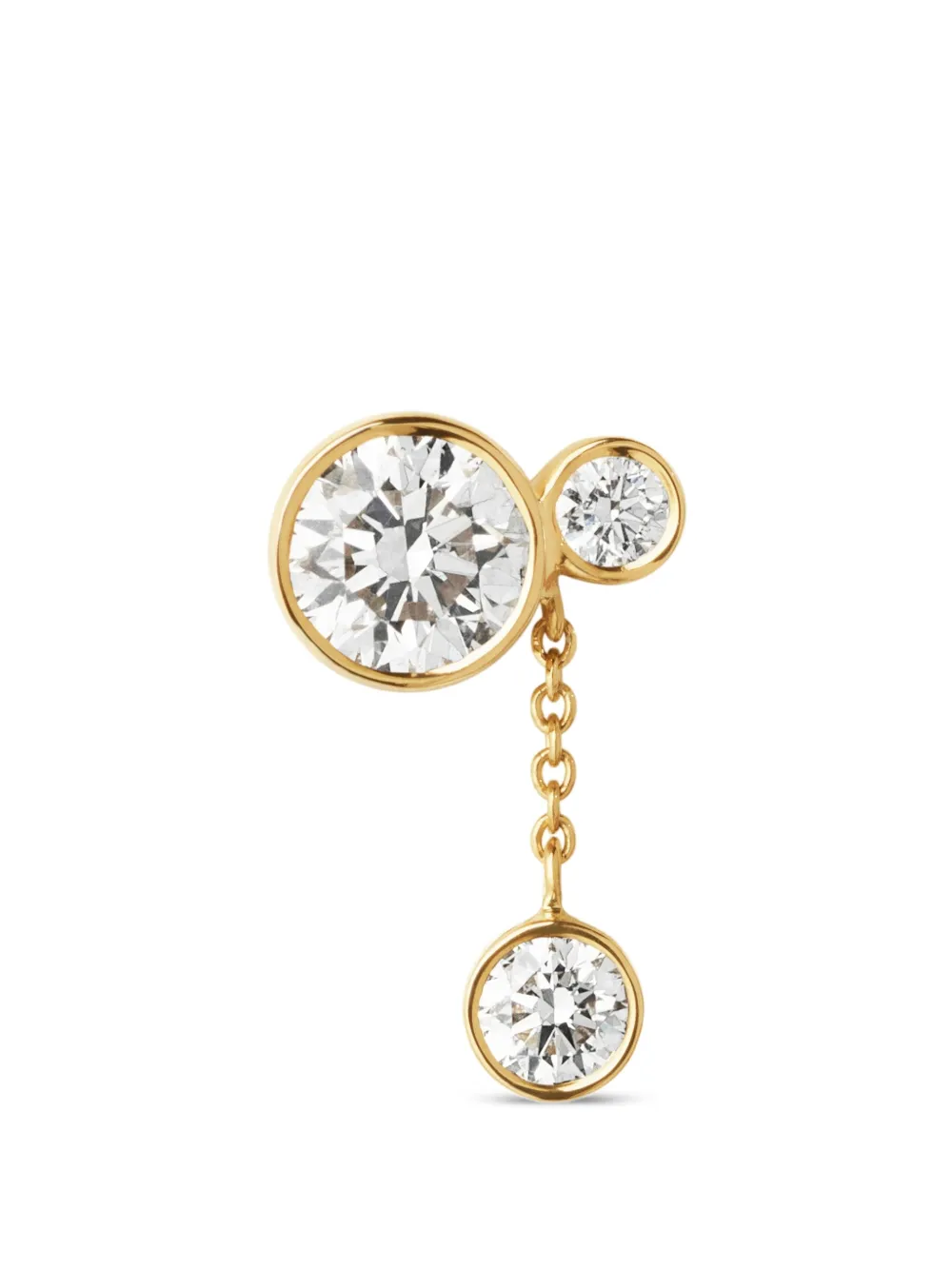 Sophie Bille Brahe Orecchino Stella Diamant - Oro