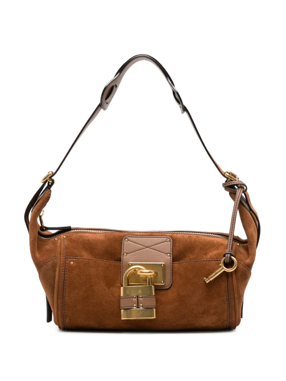 Chloé Paddington suede cross body bag | Brown | Image 1