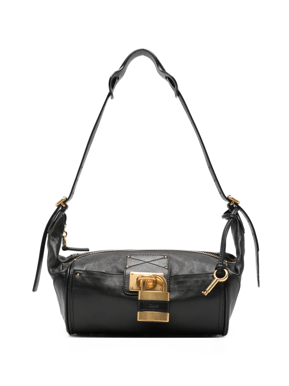 Chloé Paddington grained-leather shoulder bag - Schwarz
