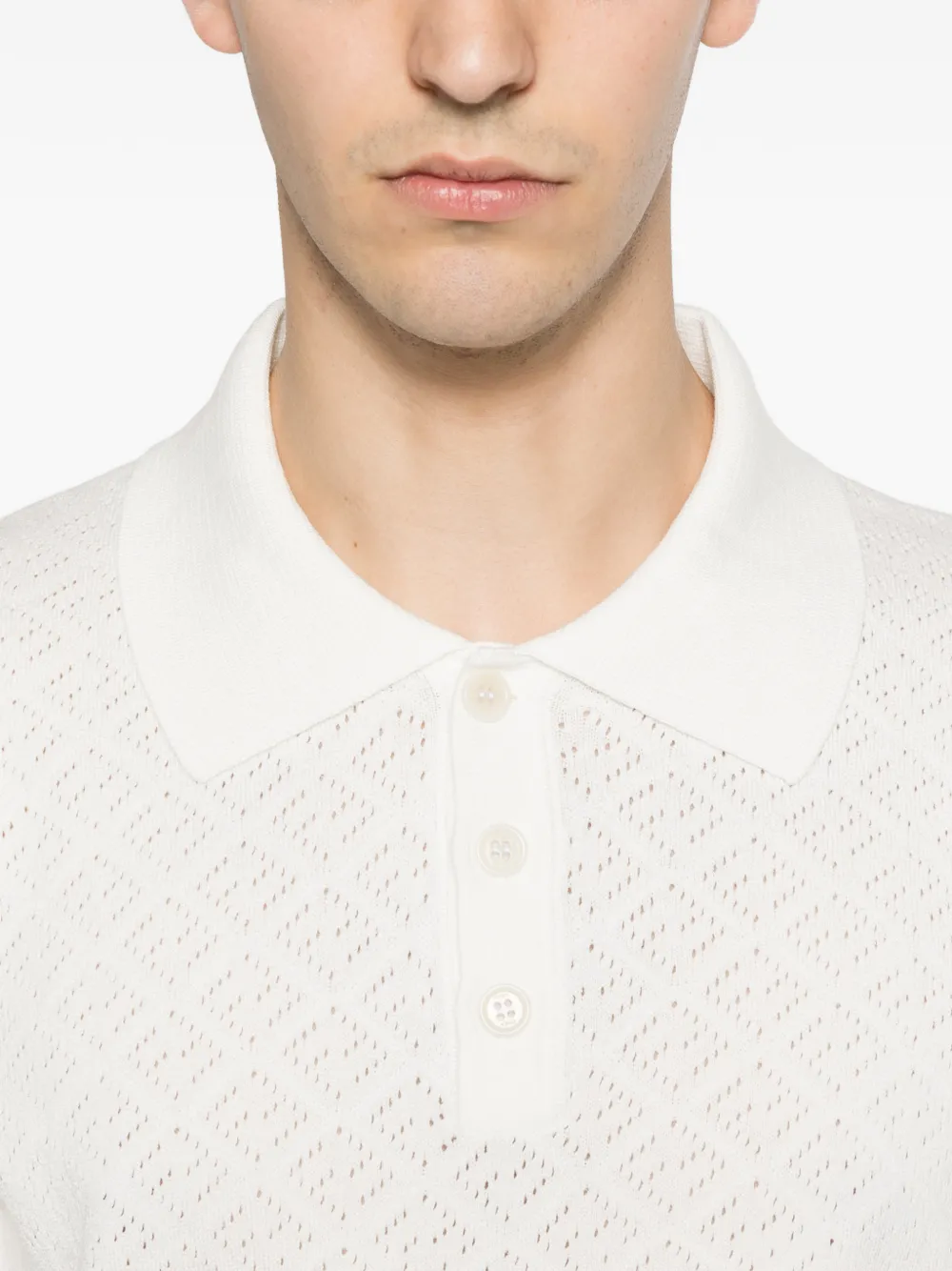 FENDI Gehaakt poloshirt Beige