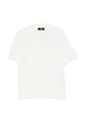 FENDI アイボリー ポロシャツ Polo shirt Cotton White | Fendi