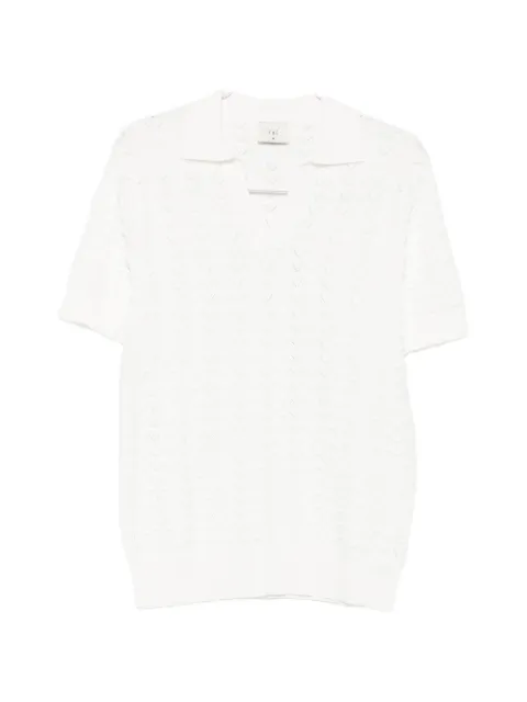 CHÉ Ripple short-sleeve polo shirt