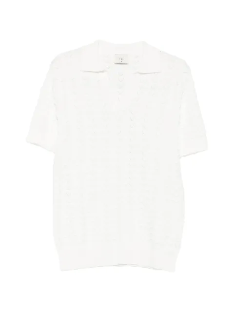 CHÉ Ripple short-sleeve polo shirt