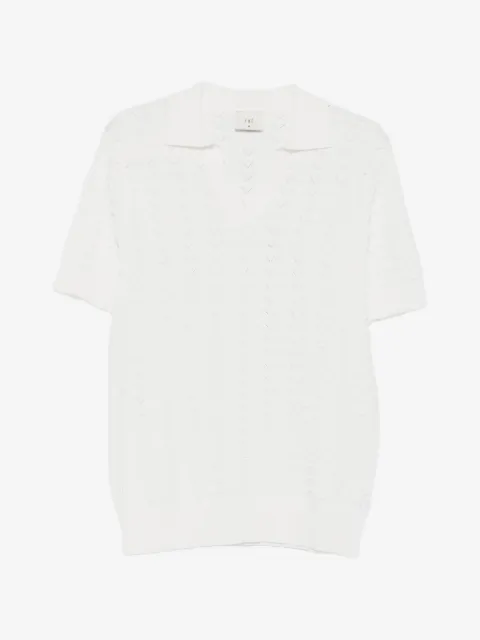 CHÉ Ripple short-sleeve polo shirt