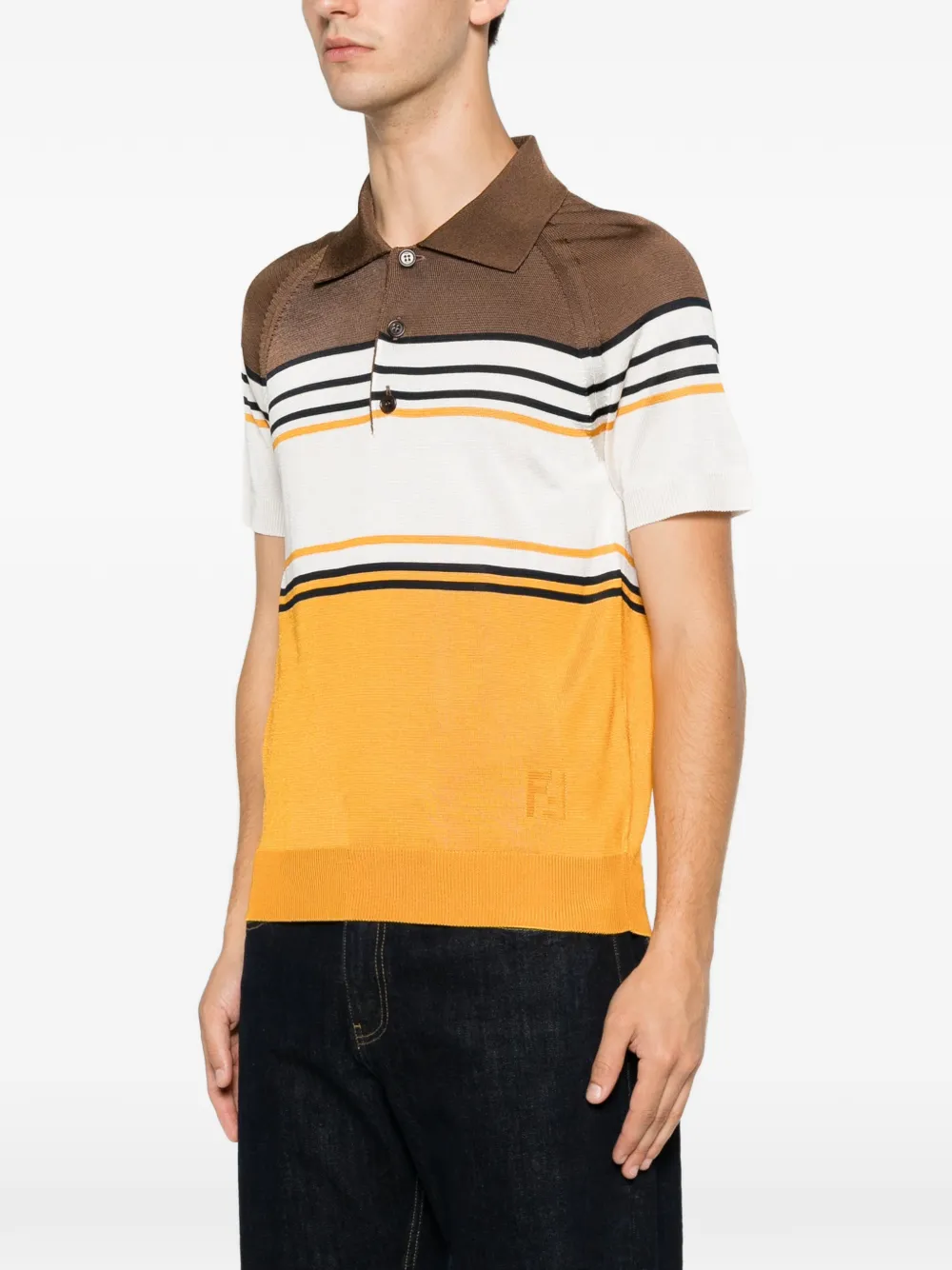 FENDI Poloshirt Oranje