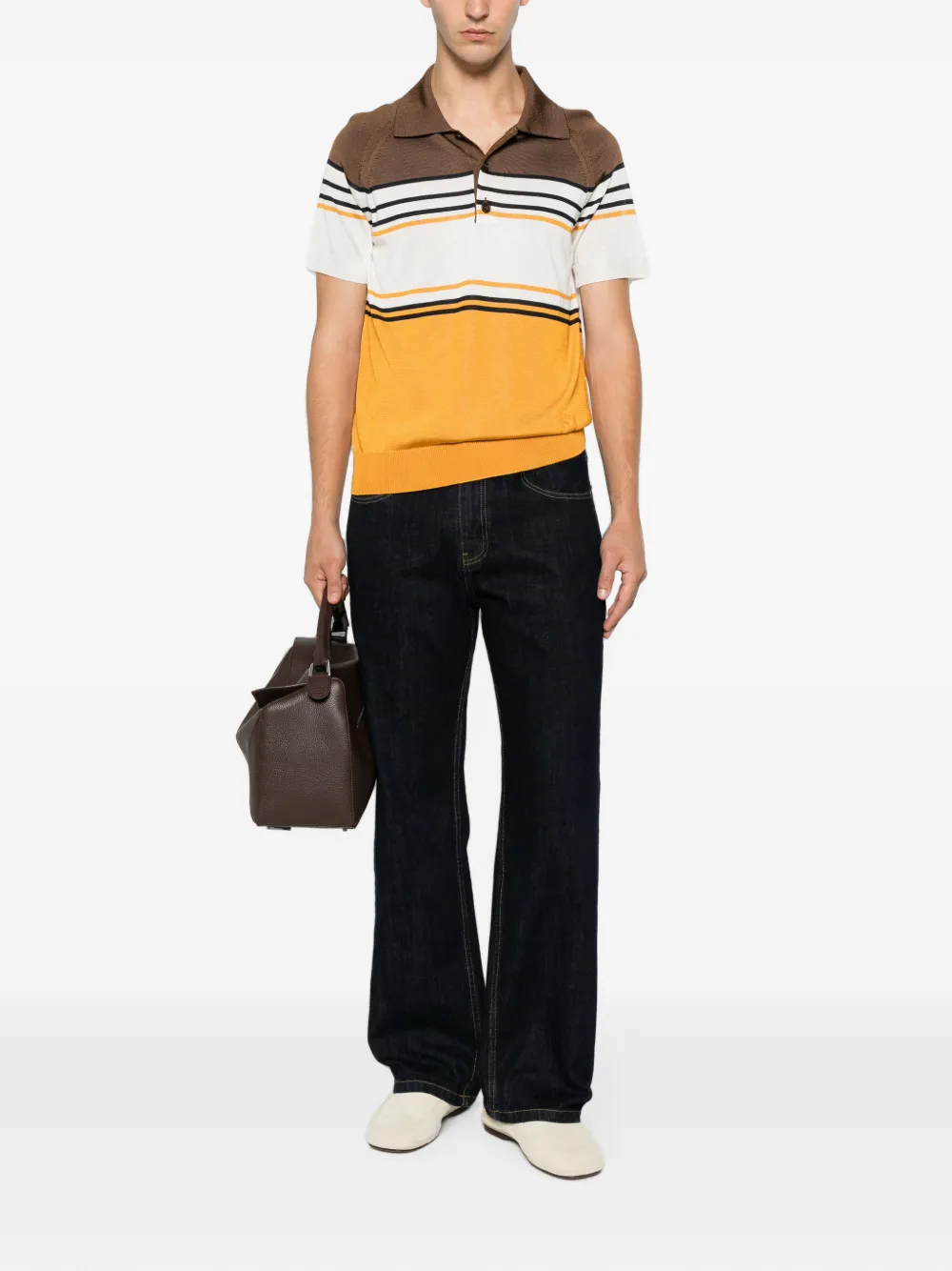 FENDI Poloshirt Oranje