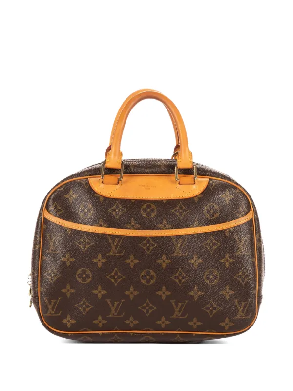 Louis Vuitton Pre-owned Trouville Monogram Top-handle Tote Bag in Brown