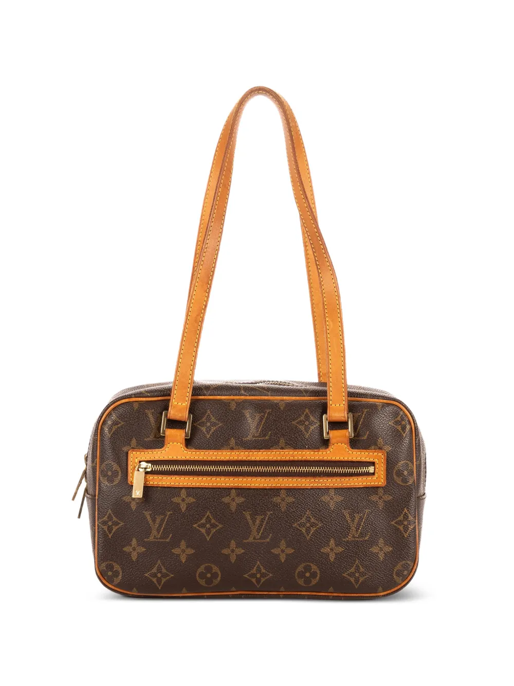Louis Vuitton Pre-Owned Cité PM Monogram zip tote bag - Marrone
