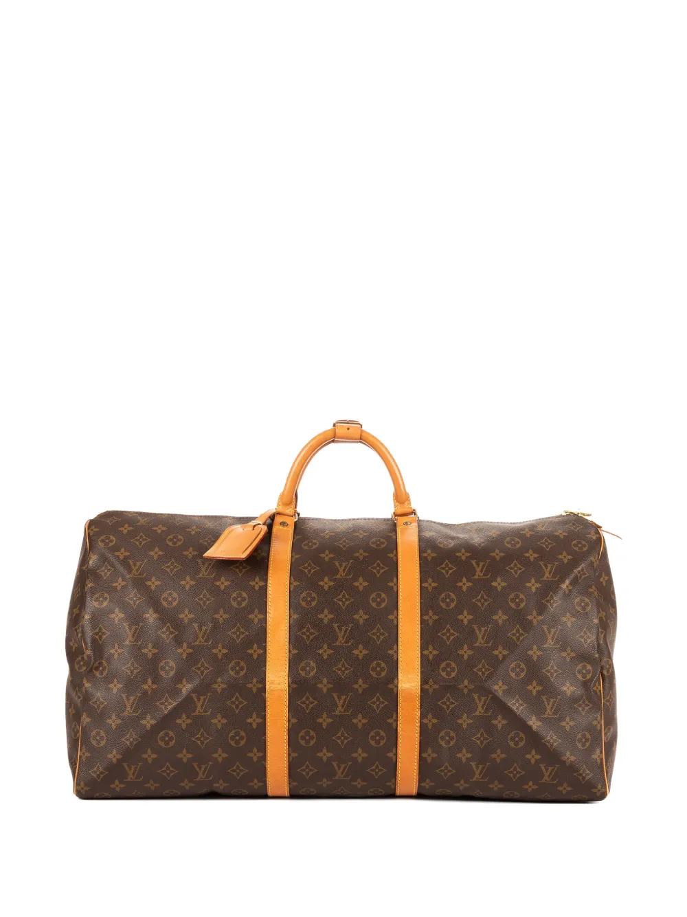 Louis Vuitton Pre-Owned Keepall 60 Bandouliere travel bag - Braun