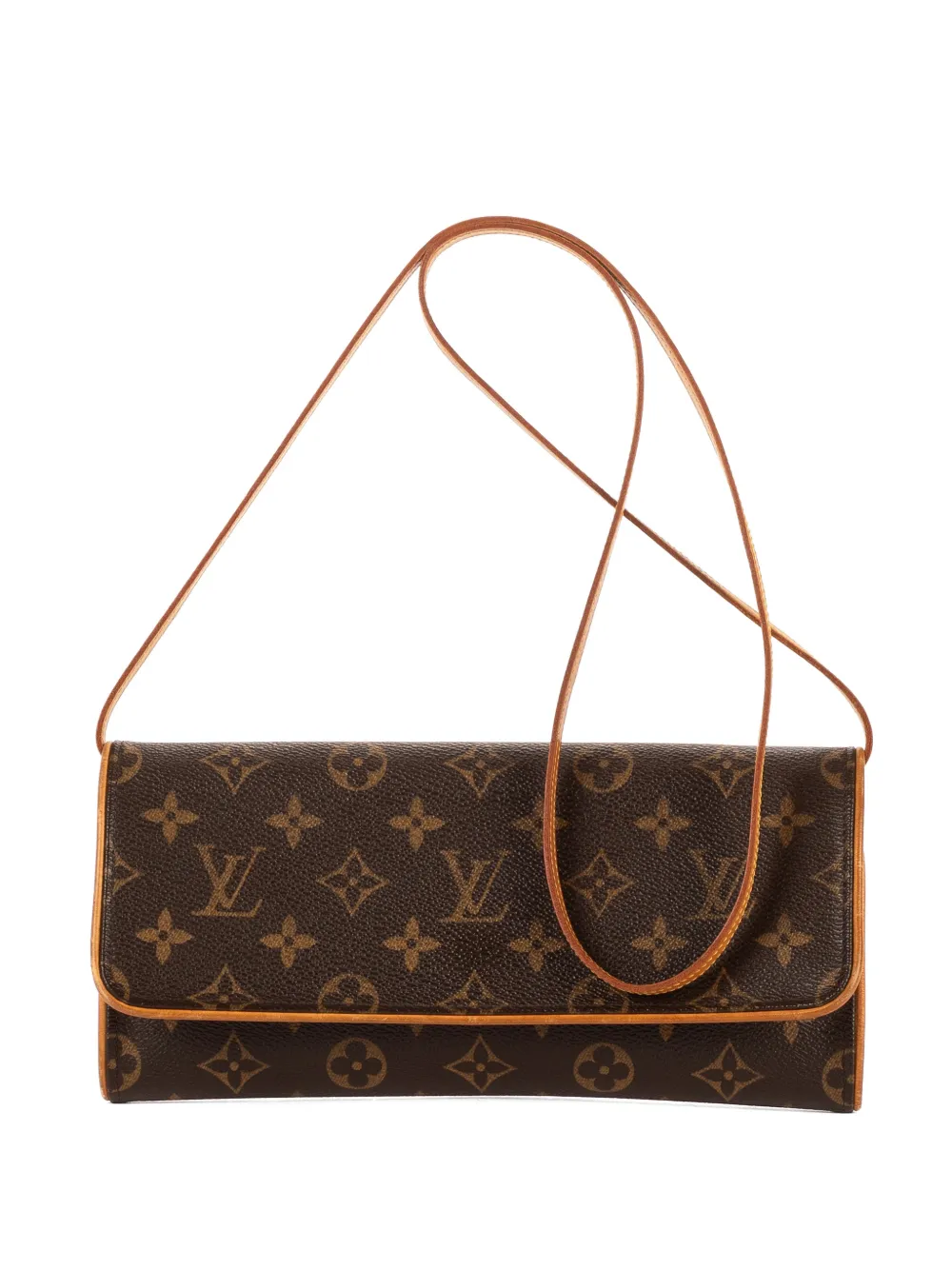 Louis Vuitton Pre-Owned Twin GM Monogram clutch bag - Marrone