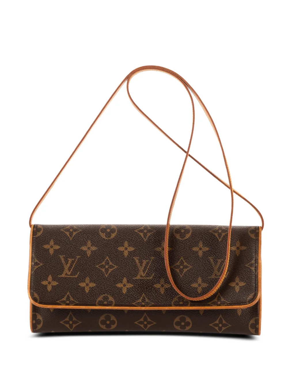 Louis Vuitton Pre-Owned Twin GM Monogram clutch bag - Marrone