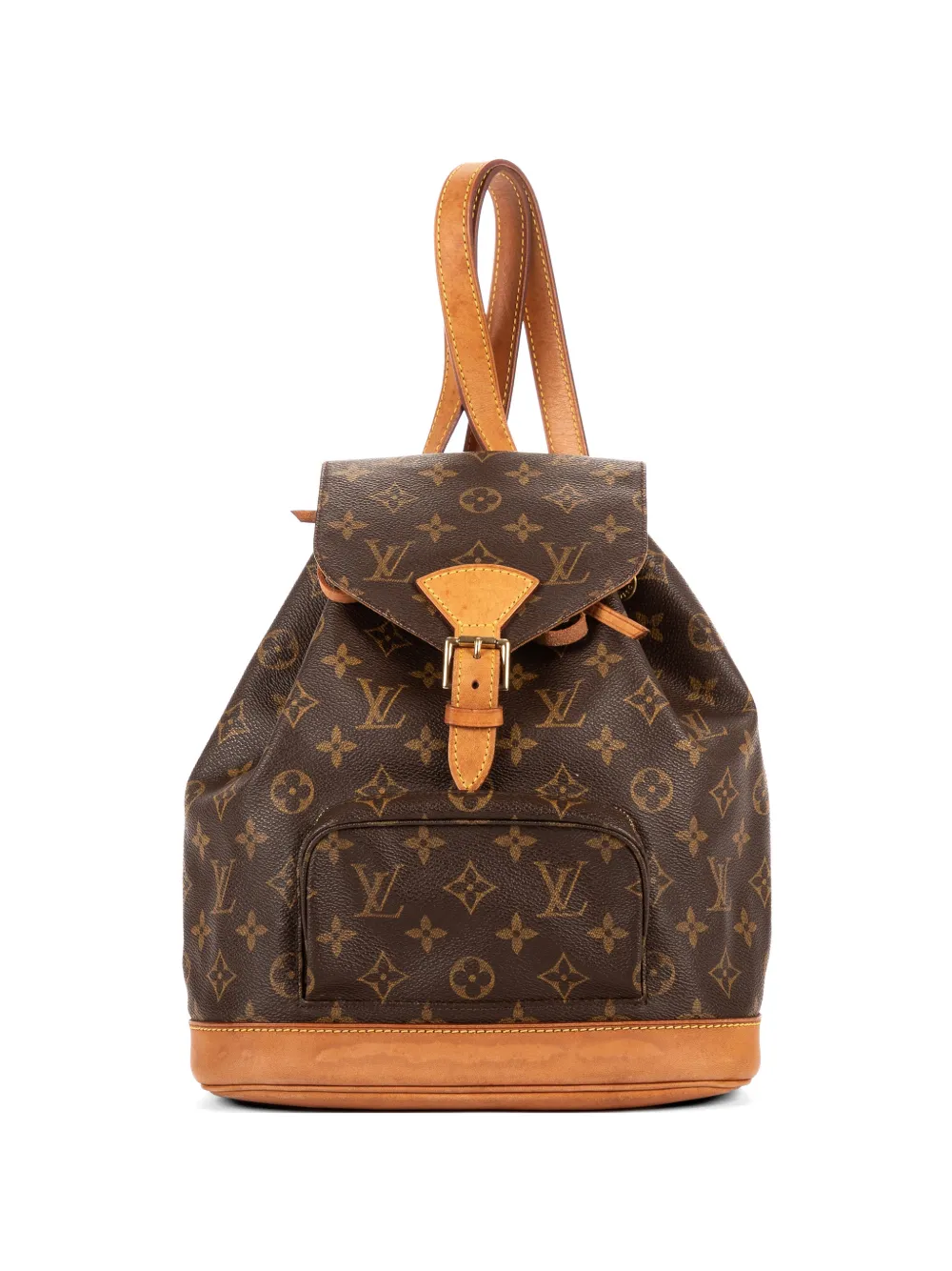 Louis Vuitton Pre-Owned Montsouris flap backpack - Marrone