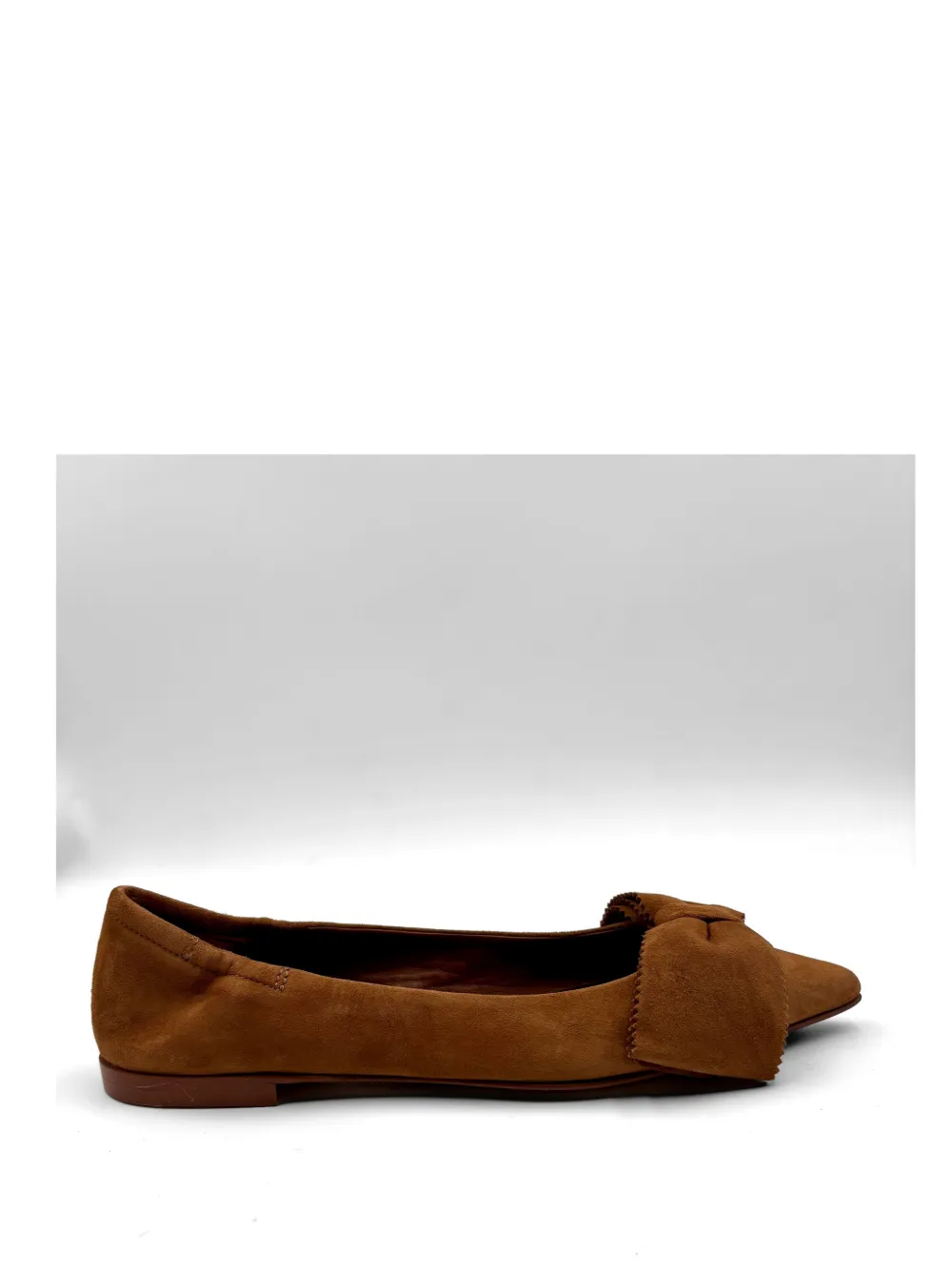 Pomme D´Or bow-detail ballet flats - Marrone
