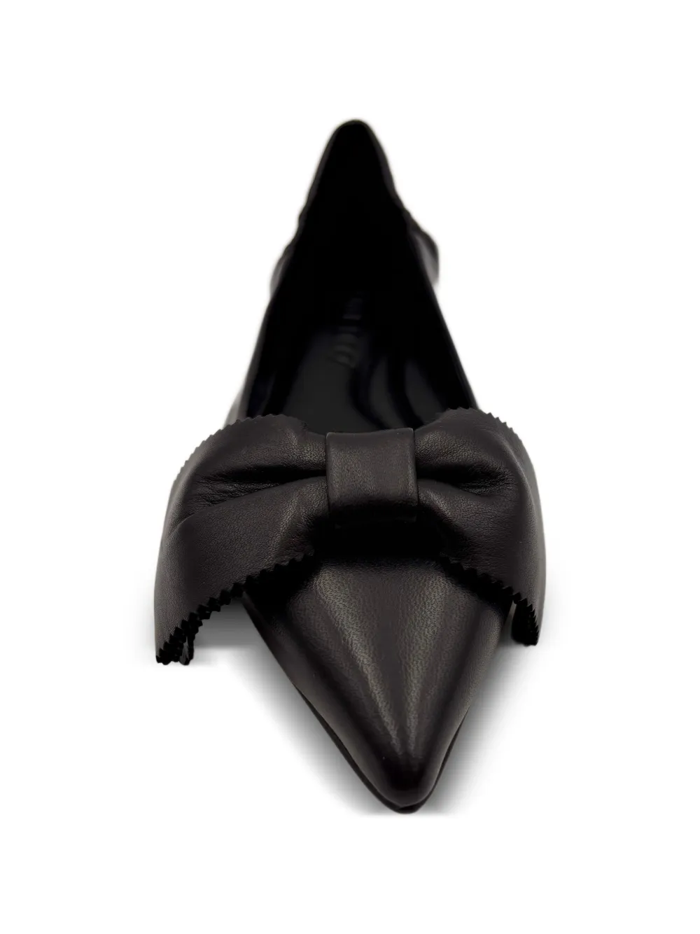  Pomme D´or Bow-detail Ballet Flats - Black 