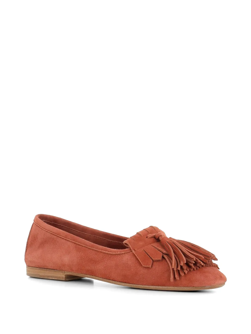 Henderson Baracco Suède loafers Oranje