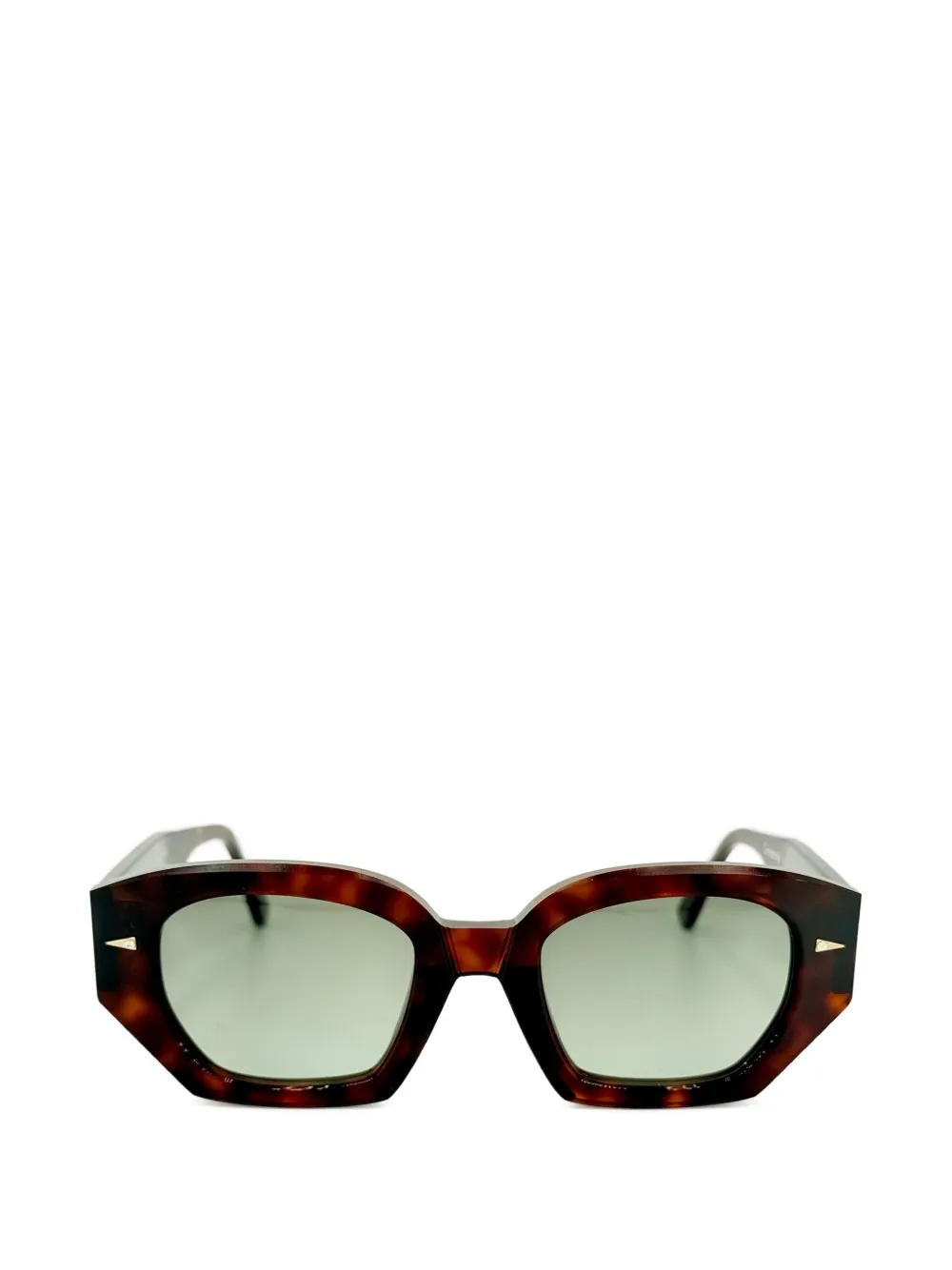 Ahlem Constantine geometric-frame sunglasses | Brown | Image 1