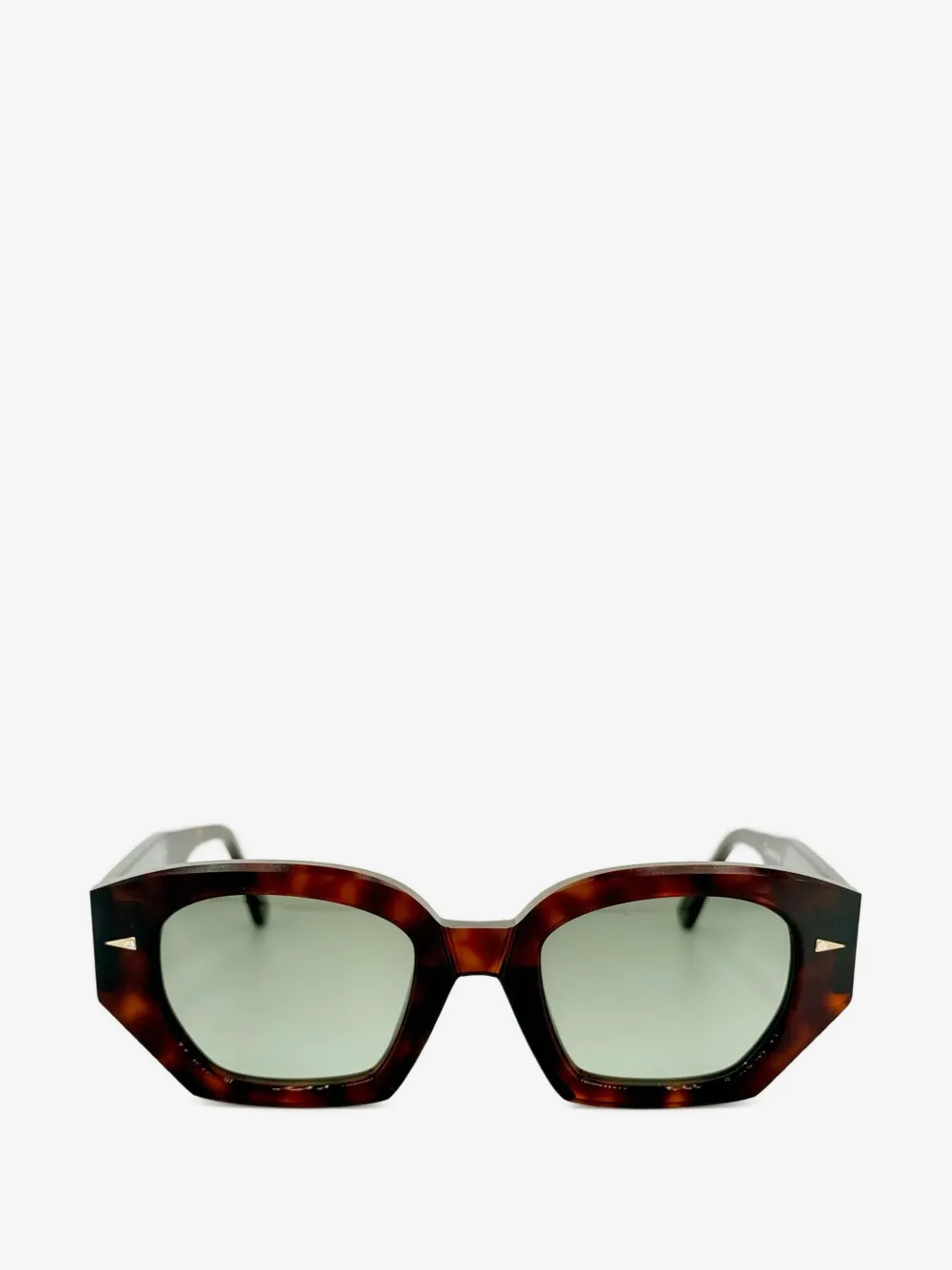 Ahlem Constantine geometric-frame sunglasses | Brown | Image 1