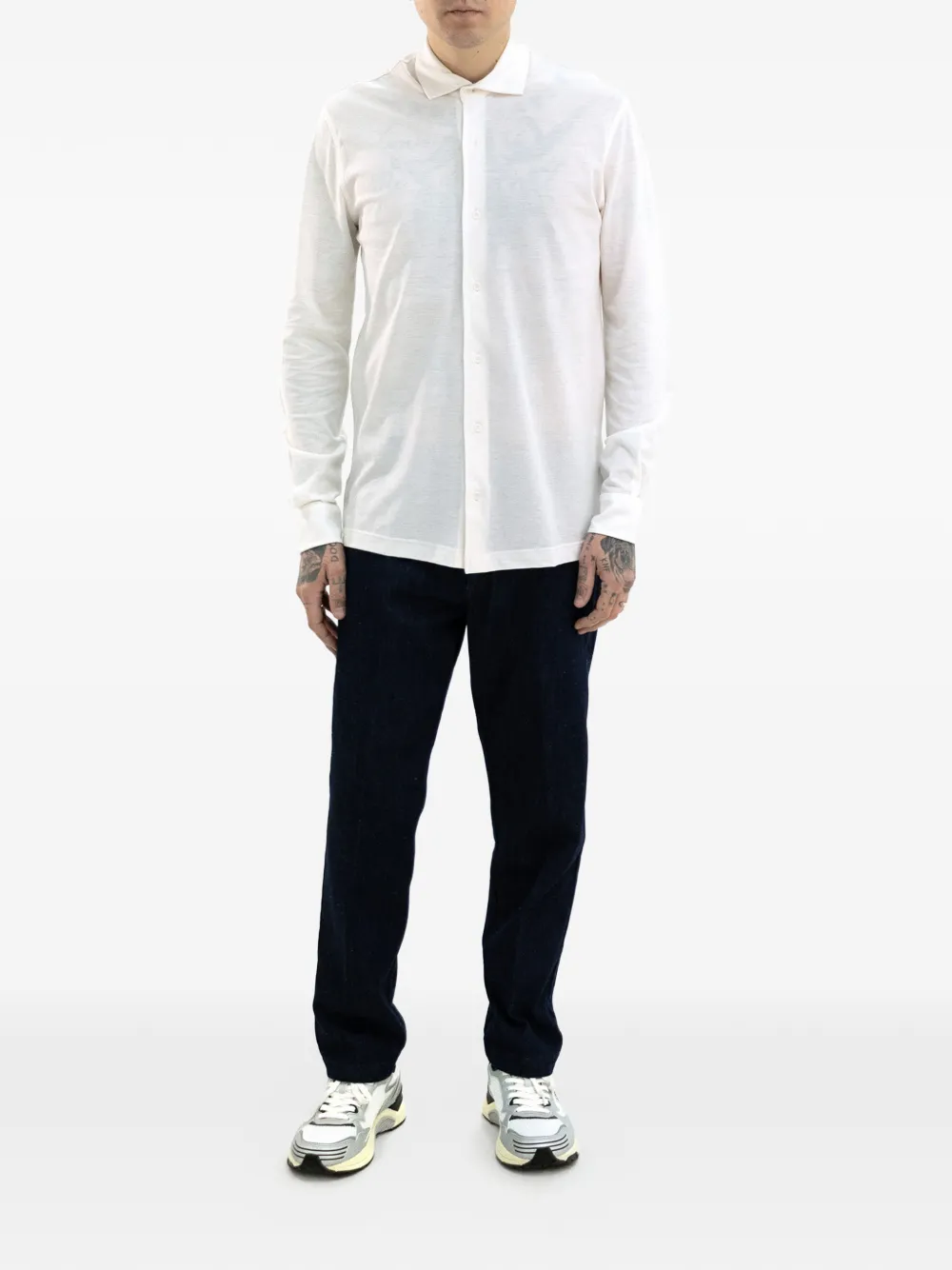 Kired ロングスリーブ ポロシャツ | Image 2