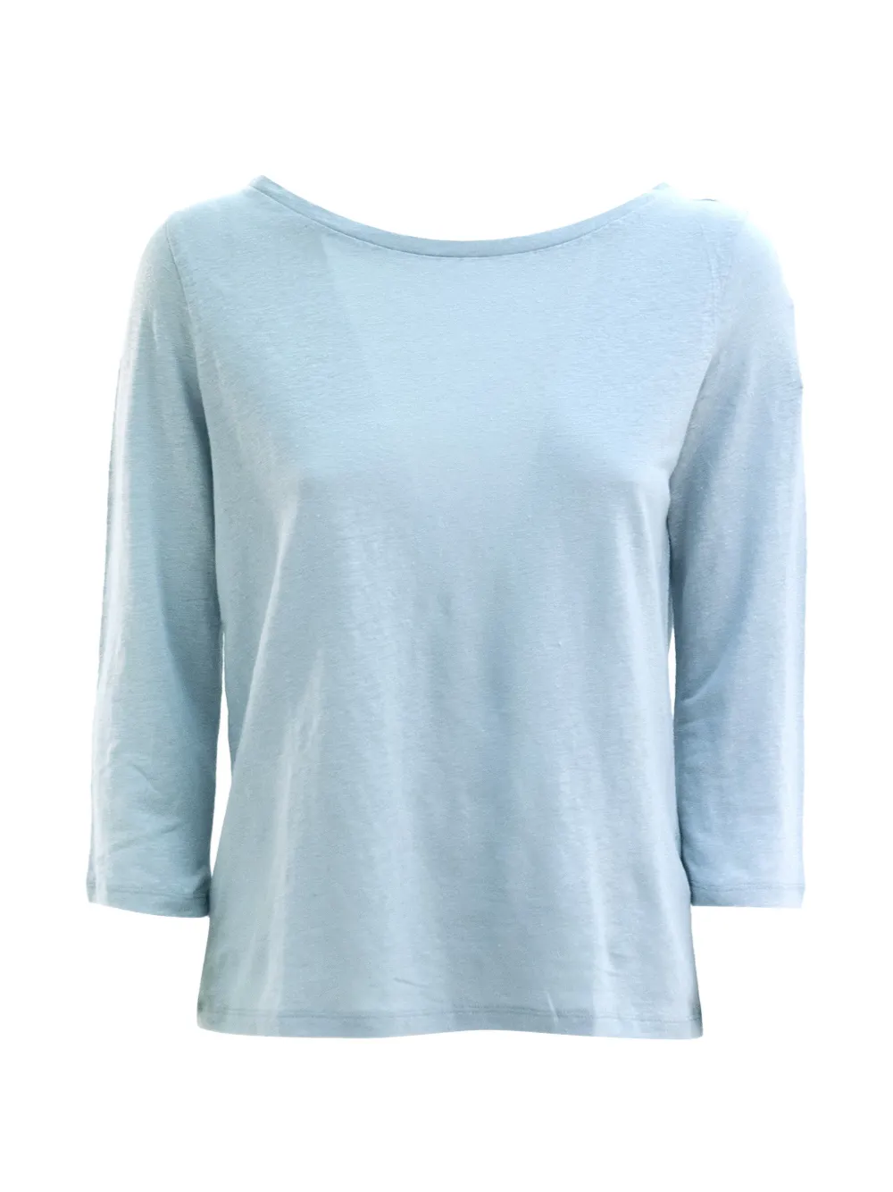 Majestic Filatures boat neck top - Blu